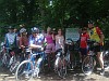 Przyjazd grupy rowerzystów z klubu "Cyklista" z Gorzowa Wlkp.